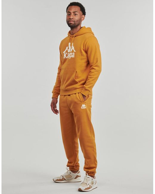 Kappa Orange Tracksuit Bottoms Gothenburg 3 Organic for men