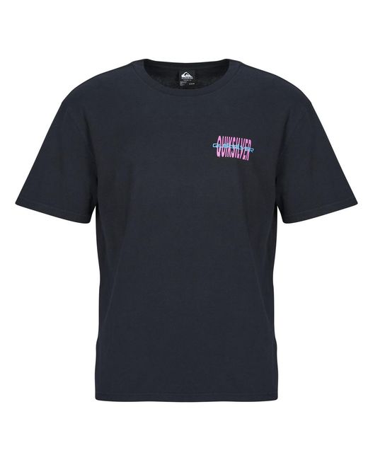 Quiksilver Blue T Shirt Hw Desert Paradise Ss for men