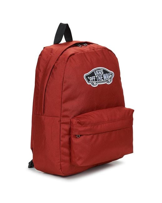 Vans Red Backpack Old Skool Classic Backpack 22l
