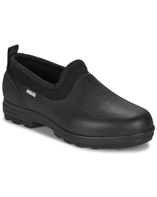 Aigle Black Clogs (shoes) Lessfor M 2 for men
