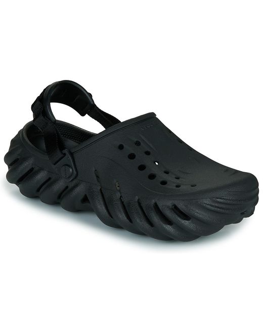 CROCSTM Black Clogs (shoes) Echo Clog for men