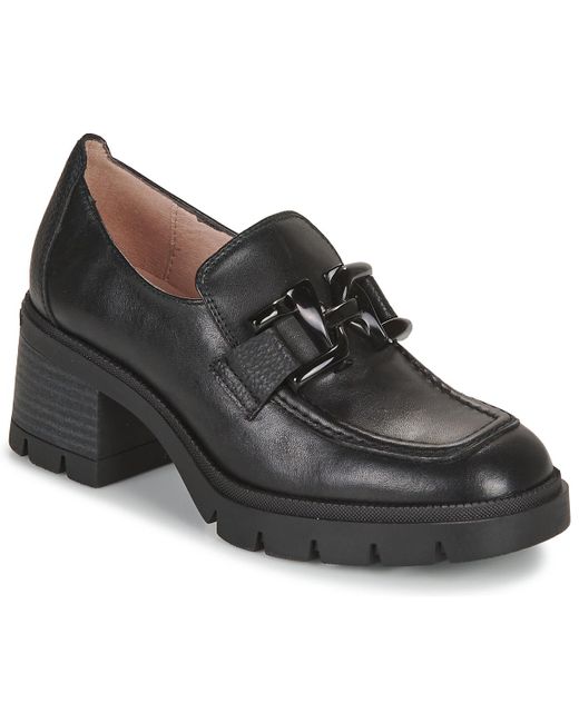 Hispanitas Black Loafers / Casual Shoes Everest