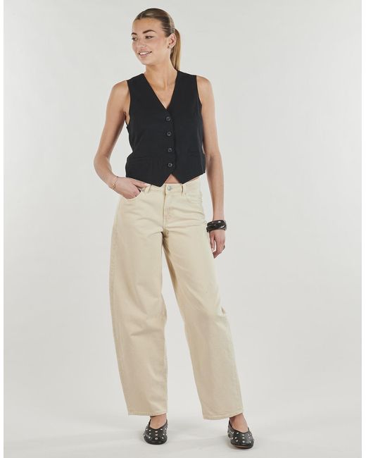 JJXX Natural Mom Jeans Jxfuji Barrel Mw Color