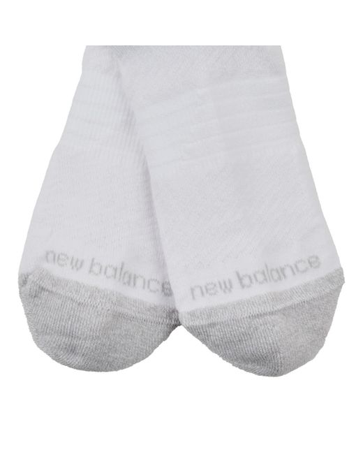 New Balance White Sports Socks Active Cushion Crew Socks 3 Packs