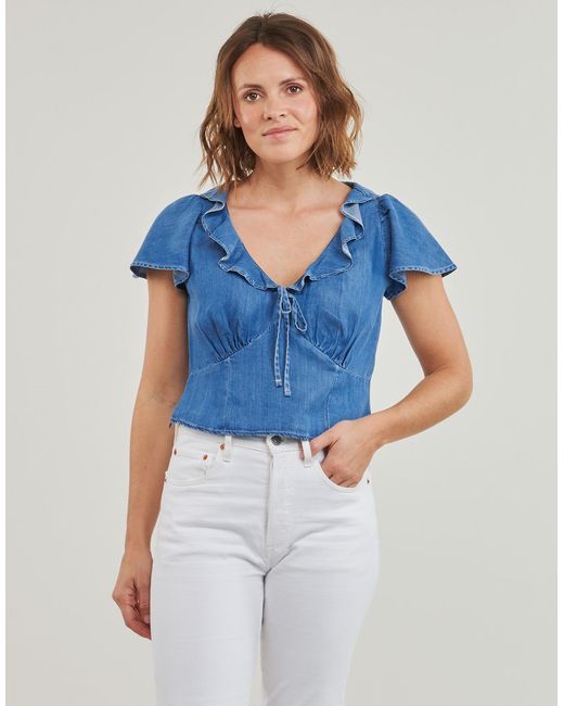 Levi's Blue Blouse Mylene Blouse