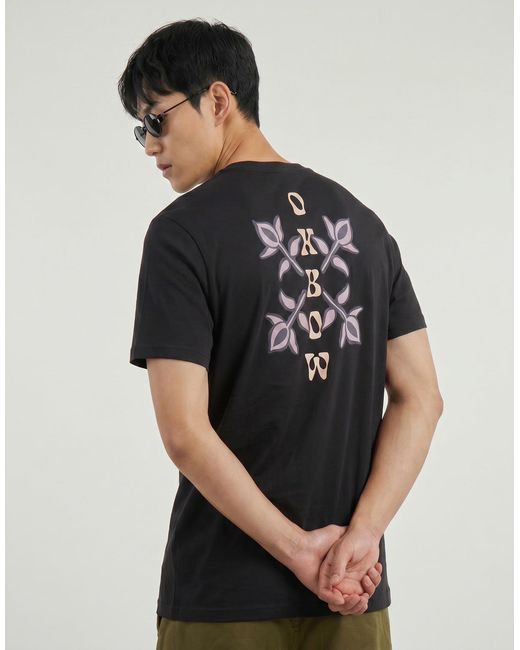 Oxbow Black T Shirt S2tabula for men