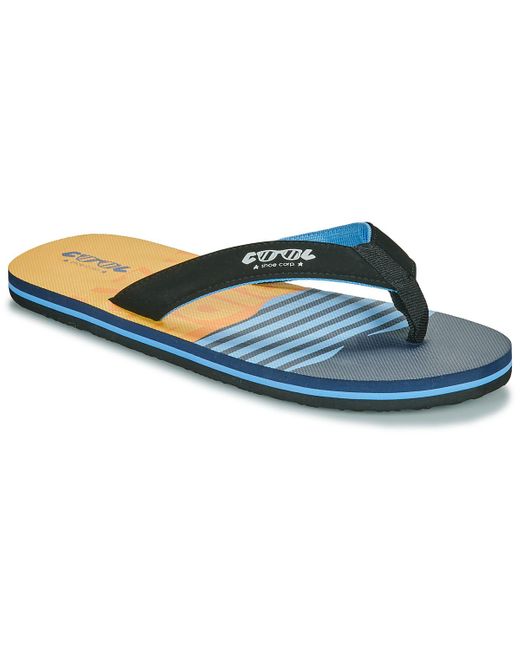 Cool shoe Blue Flip Flops / Sandals (shoes) Nickel for men