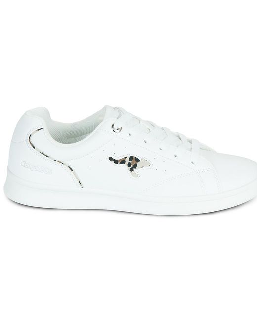 Kangaroos White Shoes (trainers) K-ten Rosa