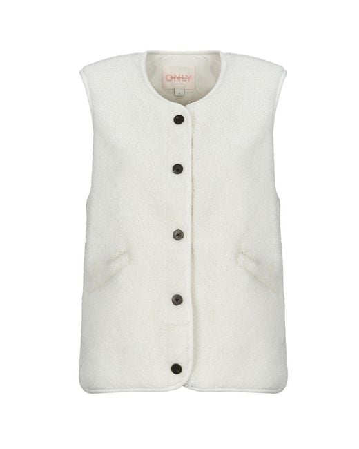 ONLY White Cardigans Onlbaby