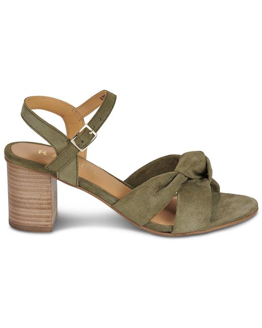 Ravel Metallic Heeled Sandals Balne