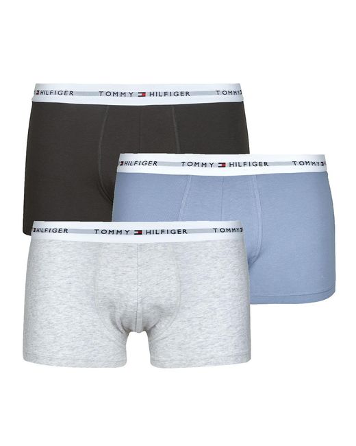 Tommy Hilfiger Blue Boxer Shorts Trunk X3 for men