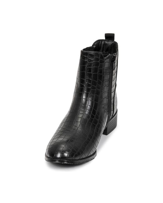 Moony Mood Black Poulin Mid Boots