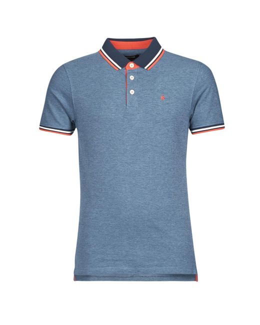 Jack & Jones Blue Jack Jones Jjepaulos Polo Shirt for men