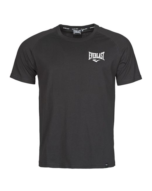 Everlast Black Raglan-tee-shawnee T Shirt for men