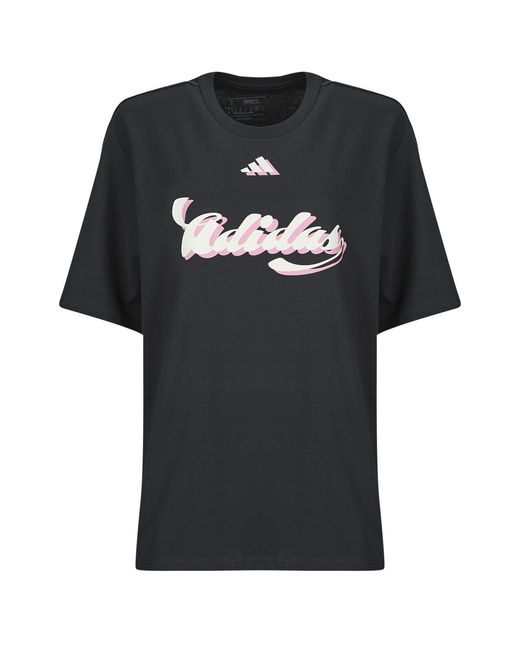 Adidas Black T Shirt House Of Tiro Graphic T-shirt