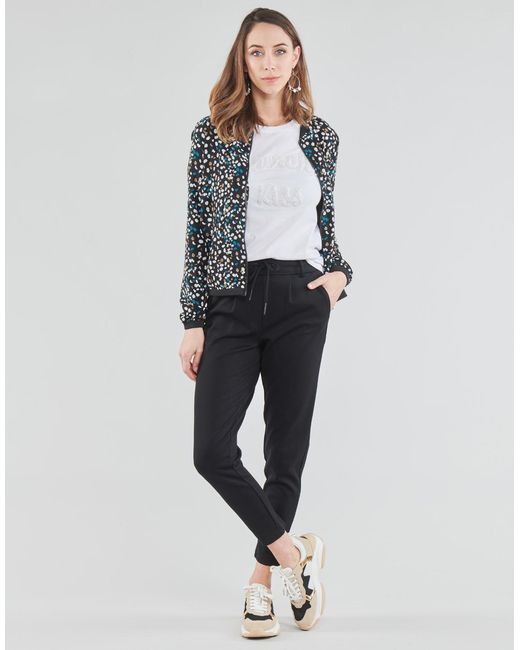 ONLY Black Onlpoptrash Trousers