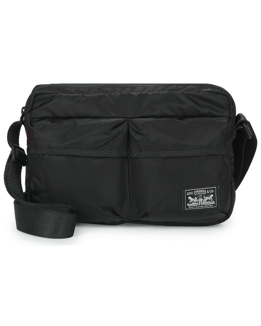 Levi's Black Shoulder Bag Mission Bay Crossbody for men