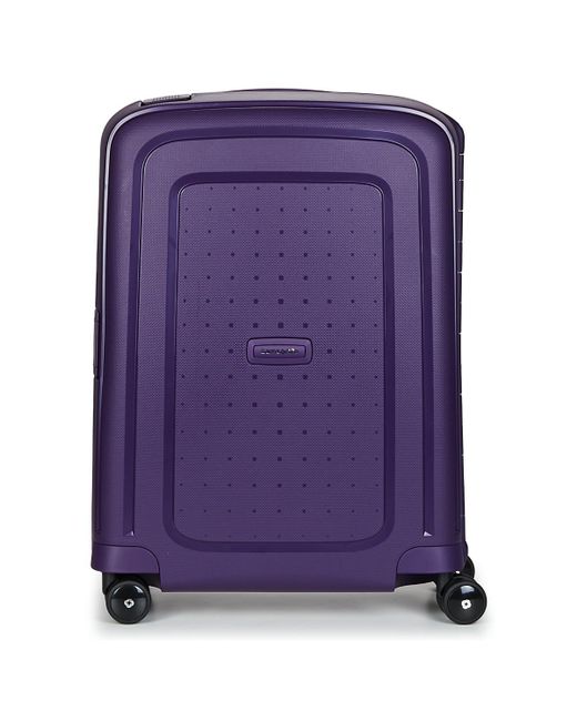 Samsonite Purple Spinner 55/20 Hard Suitcase