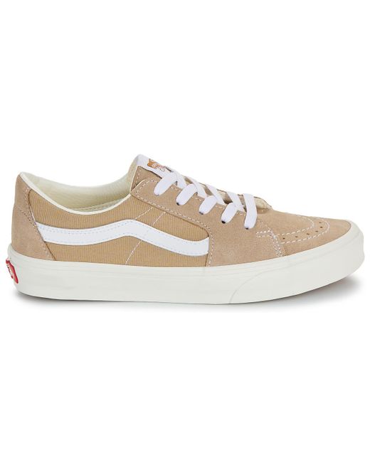 Vans White Shoes (trainers) Sk8-low for men