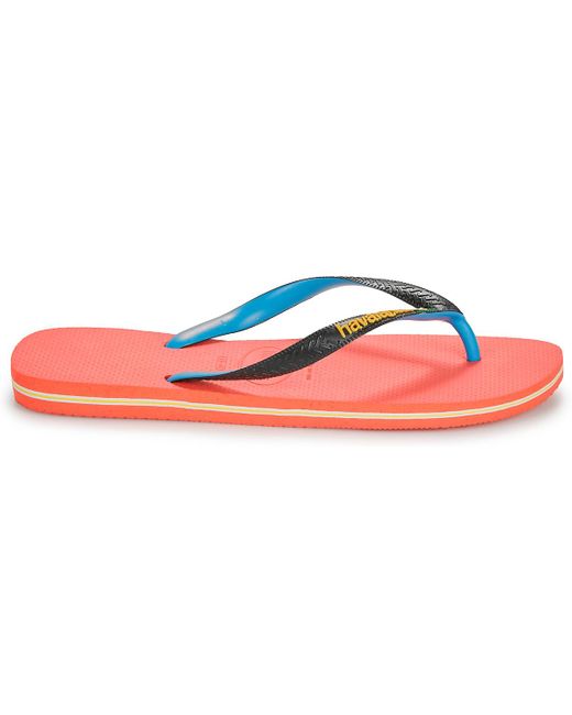 Havaianas Blue Flip Flops / Sandals (shoes) Brasil Mix for men