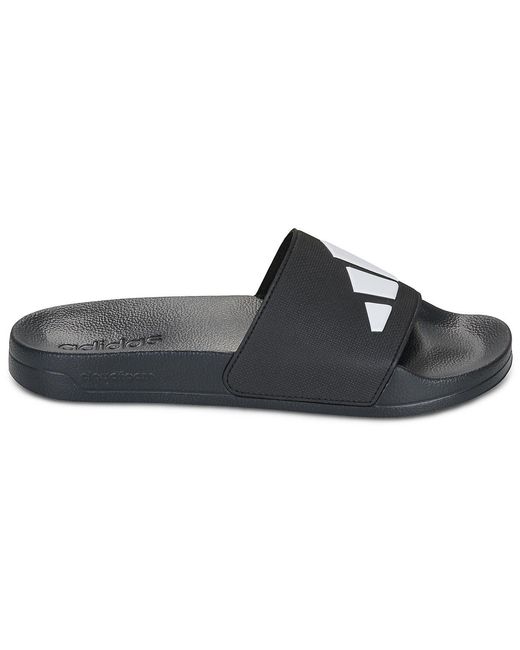 Adidas Black Tap-dancing Adilette Shower