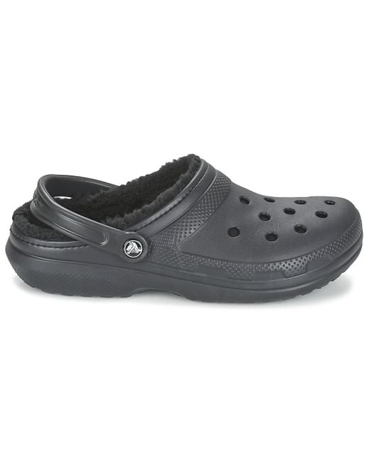 CROCSTM Gray Clogs (shoes) Classic Lined Clog