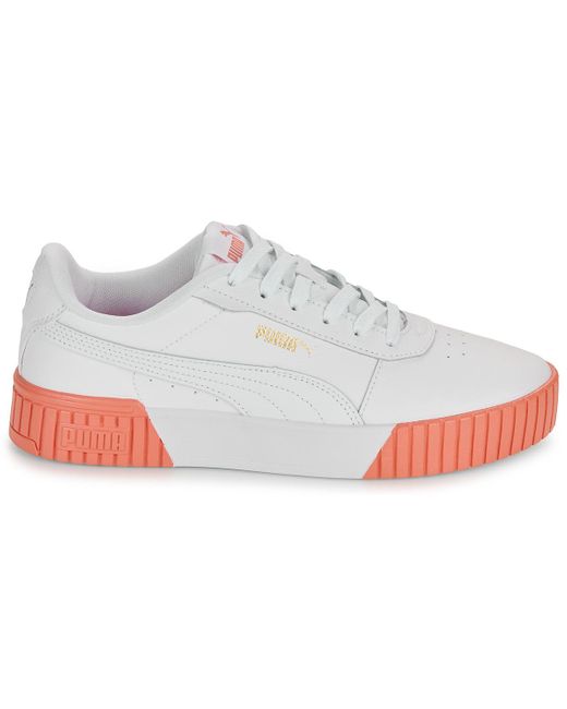 PUMA White Shoes (trainers) Carina 2.0