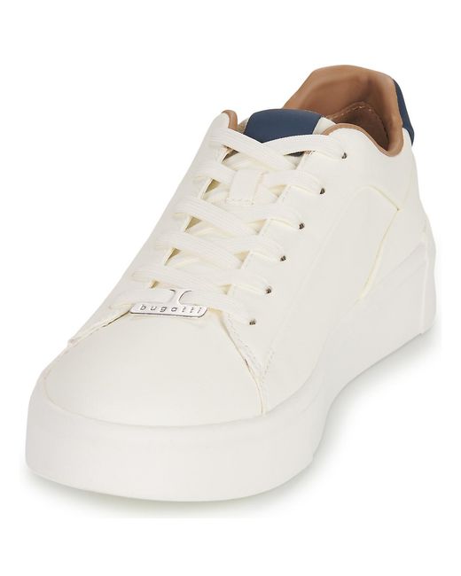 Bugatti White Shoes (trainers) Gunter for men