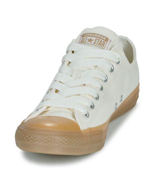 Converse White Shoes (trainers) Chuck Taylor All Star Tough Textures for men