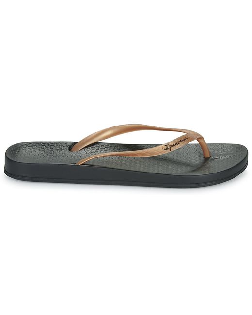 Ipanema Gray Flip Flops / Sandals (shoes) Anat Tan Fem
