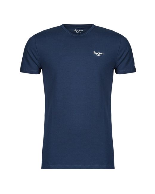 Pepe Jeans Blue Original Basic Nos T Shirt for men