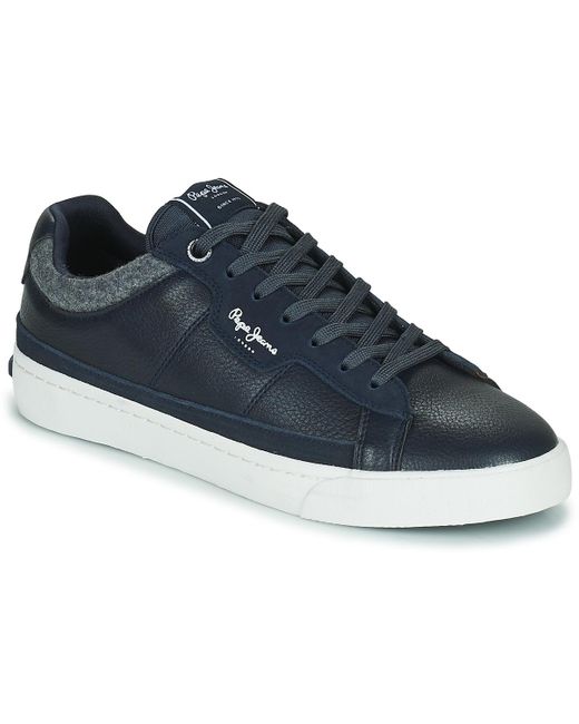 Pepe Jeans Blue Barry Smart Shoes (trainers) for men