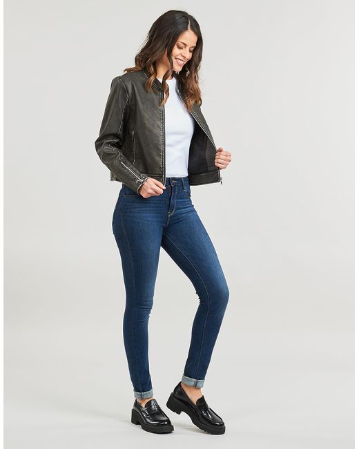 ONLY Black Leather Jacket Onlmindy