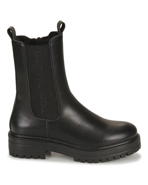 Tom Tailor Black Mid Boots 480012