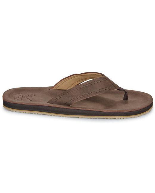 Oxbow Brown Flip Flops / Sandals (shoes) Visko for men