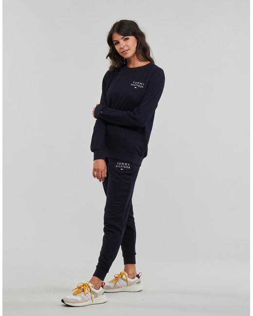 Tommy Hilfiger Black Tracksuit Bottoms Uw0uw04522-dw5-noos