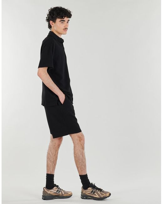 Schott Nyc Black Shorts Tr Clay 30 for men
