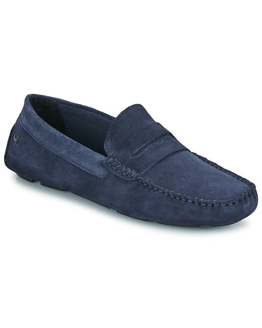 Jack & Jones Blue Jfwjensen Suede Loafer Loafers / Casual Shoes for men