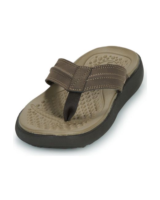 CROCSTM Brown Flip Flops / Sandals (shoes) Yukon Vista Ii Lr Flip for men