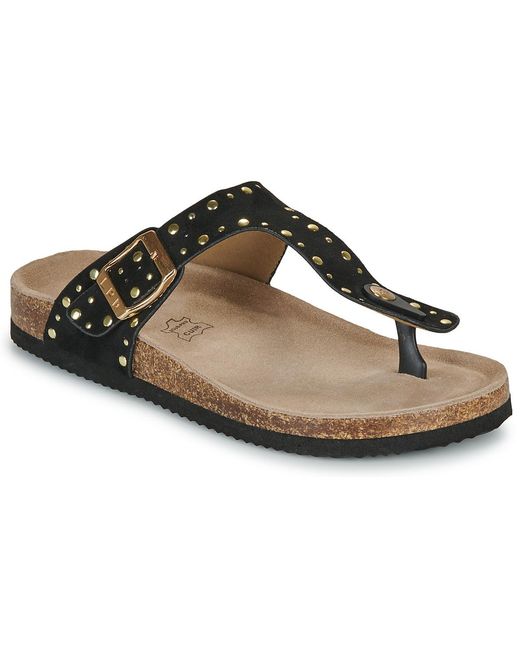 Les Petites Bombes Brown Flip Flops / Sandals (shoes) Naira
