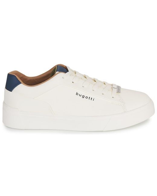 Bugatti White Shoes (trainers) Gunter for men