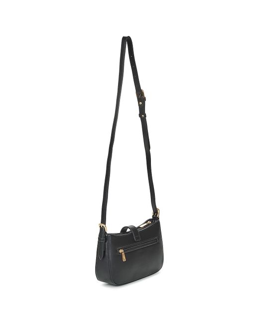 Hexagona Black Shoulder Bag Solange