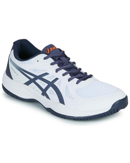 Asics Blue Indoor Sports Trainers (shoes) Upcourt 6 for men