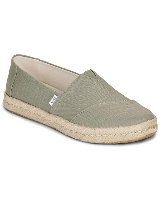 TOMS White Espadrilles / Casual Shoes Alpargata Rope