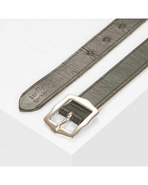 Levi's Gray Belt Lux Leather Belt Regular
