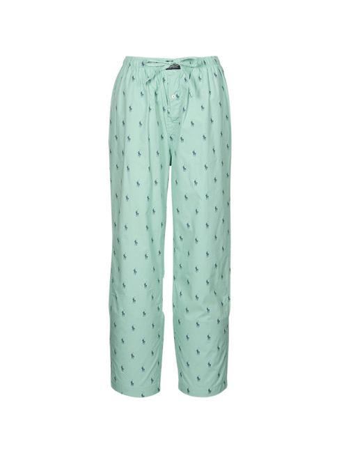 Polo Ralph Lauren Green Sleepsuits Pj Pant-sleep-bottom