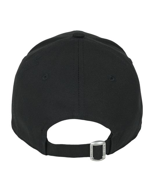 KTZ Black Cap Female Metallic Logo 9forty® Los Angeles Dodgers Blk