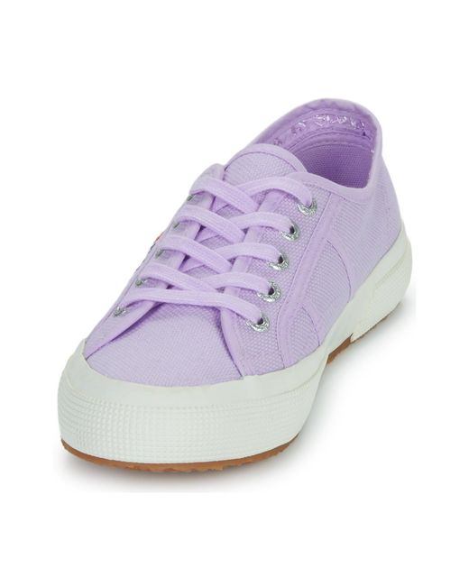 Superga Purple Shoes (trainers) 2750 Coton