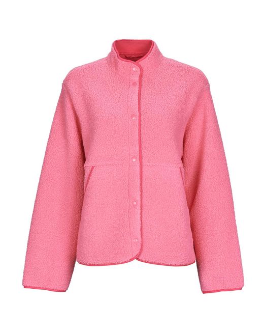 JJXX Pink Fleece Jacket Jxvera Teddy Jacket