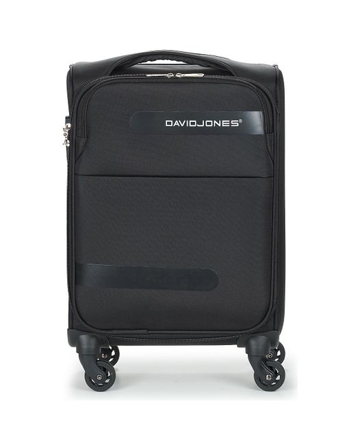 David Jones Black Soft Suitcase Ba-5049-3 for men